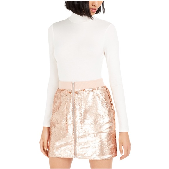 Bar III Tops - NWT BAR III Becca Tilley x Turtleneck Bodysuit